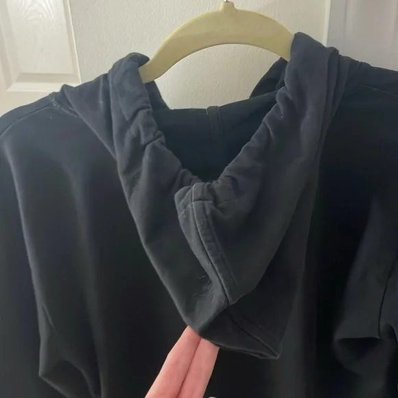 Michael Kors Black Classic Pullover Hoodie - Picture 5 of 6